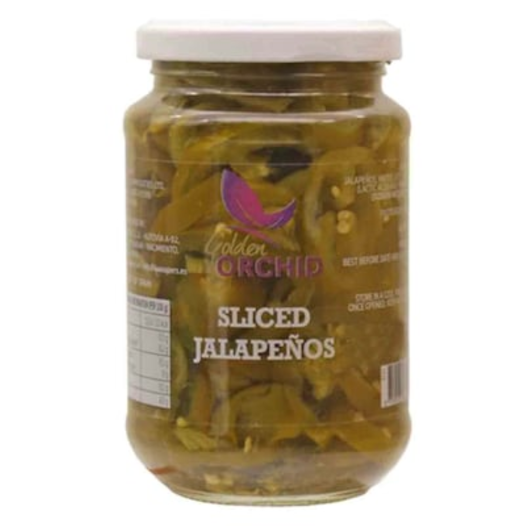 GOLDEN ORCHID JALAPENO SLICED 370G